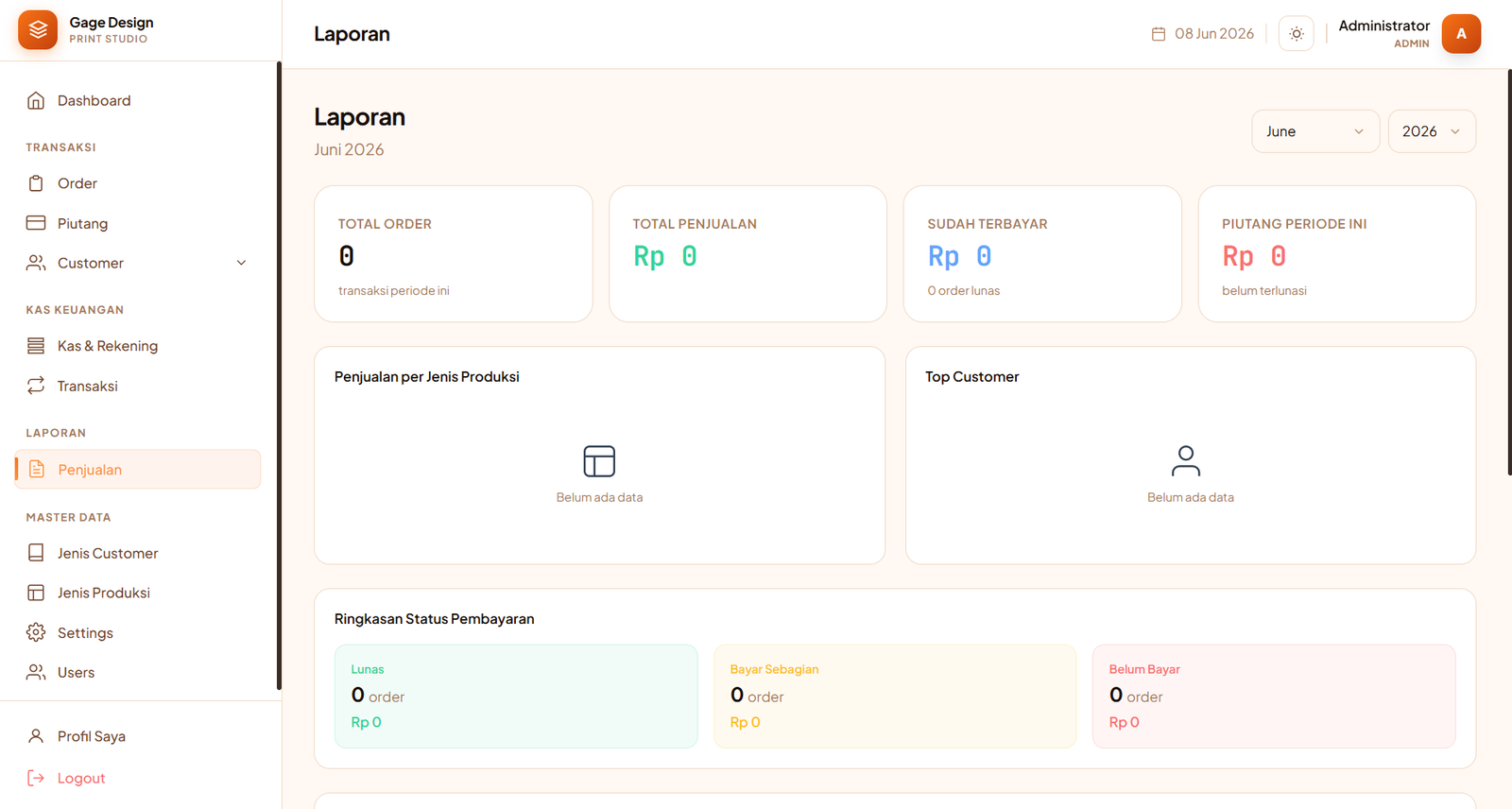 Aplikasi Kasir Custom (Point of Sale System) — 3